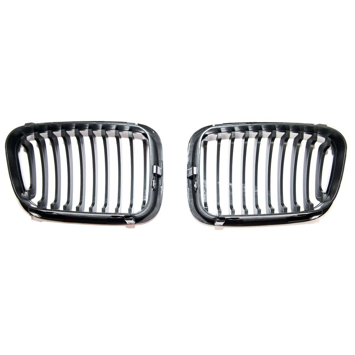Kühlergrill Einzel-Linie Matt Schwarz passend für BMW 3er E46 1998-2001