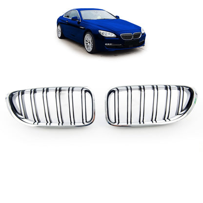 Dual Line Chrom & Schwarz Grill passend für BMW 6er F13/F12/F06 2011-2018
