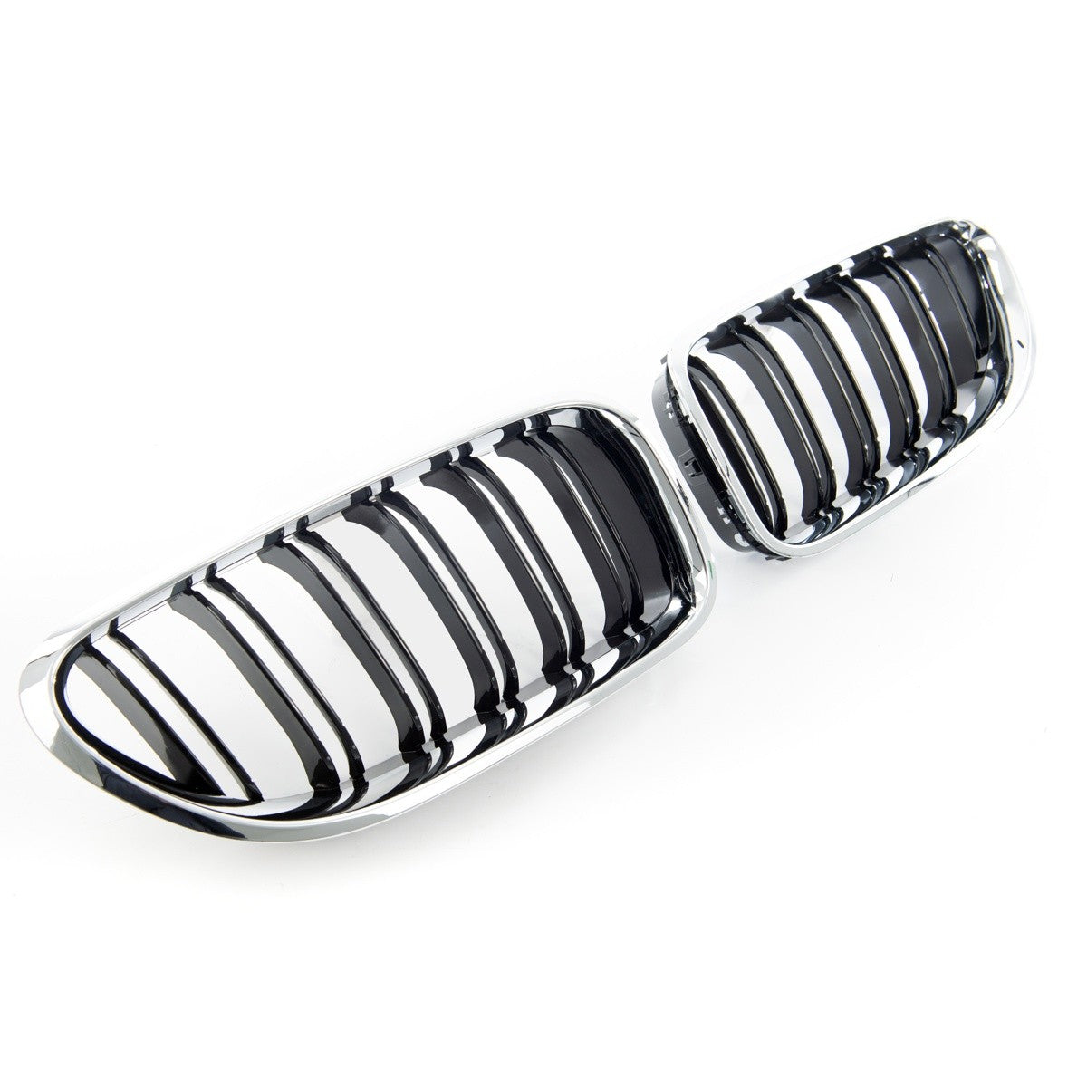 Dual Line Chrom & Schwarz Grill passend für BMW 6er F13/F12/F06 2011-2018