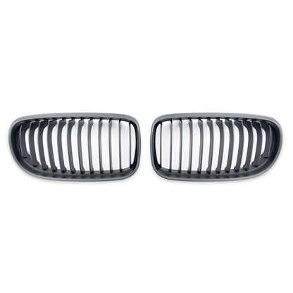 Grill Einzellinie Matt Schwarz passend für BMW 3er E90 E91 2008-2011