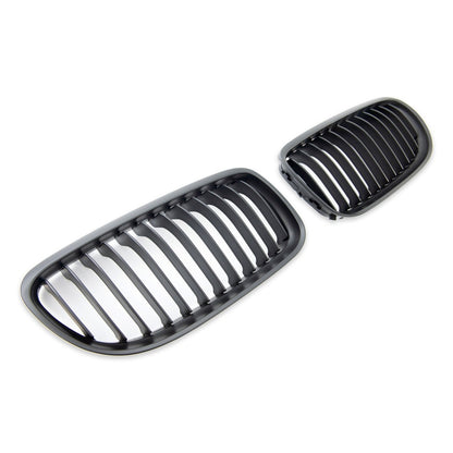Grill Einzellinie Matt Schwarz passend für BMW 3er E90 E91 2008-2011