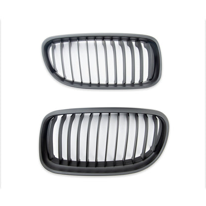 Grill Einzellinie Matt Schwarz passend für BMW 3er E90 E91 2008-2011