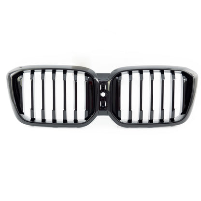 Frontgrill Hochglanz Schwarz passend für BMW X3 G01 X4 G02 2021-heute