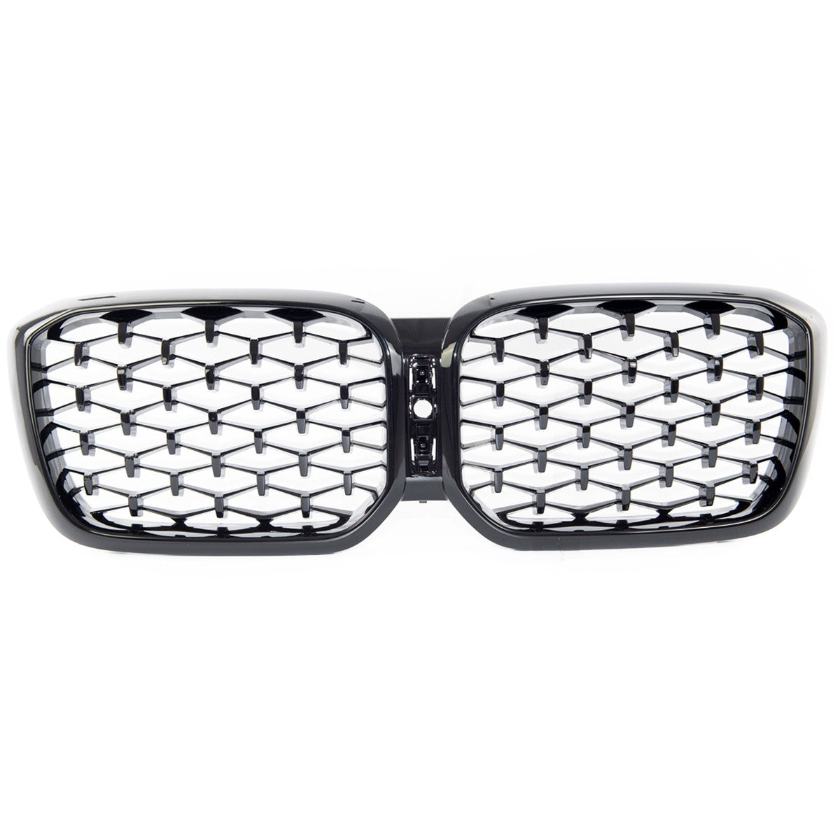 Frontgrill Hochglanz Schwarz passend für BMW X3 G01 X4 G02 2021->>