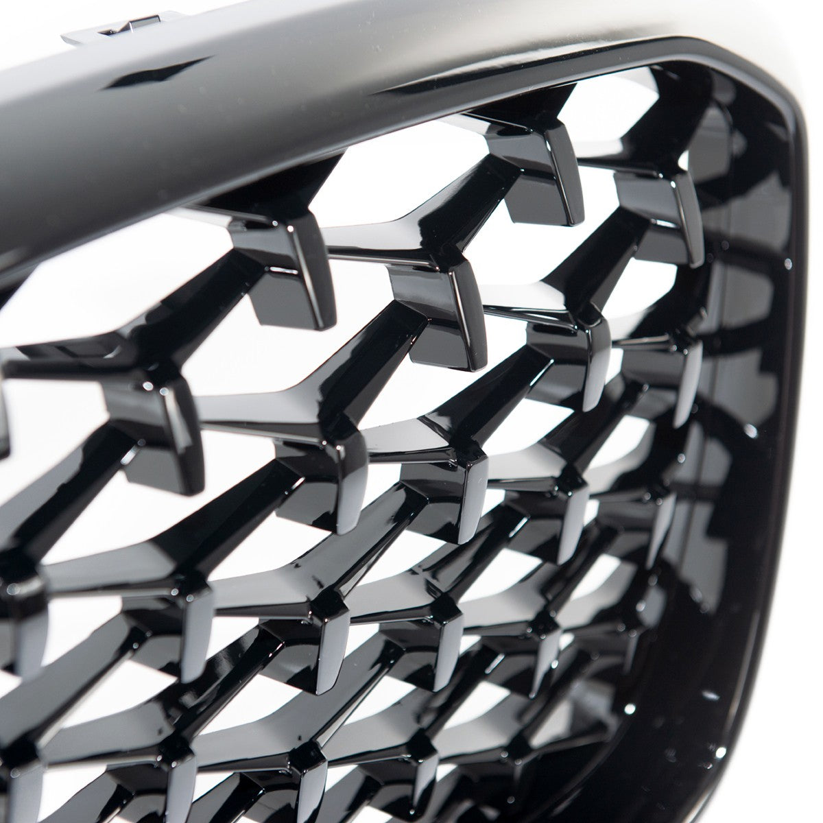 Frontgrill Hochglanz Schwarz passend für BMW X3 G01 X4 G02 2021->>