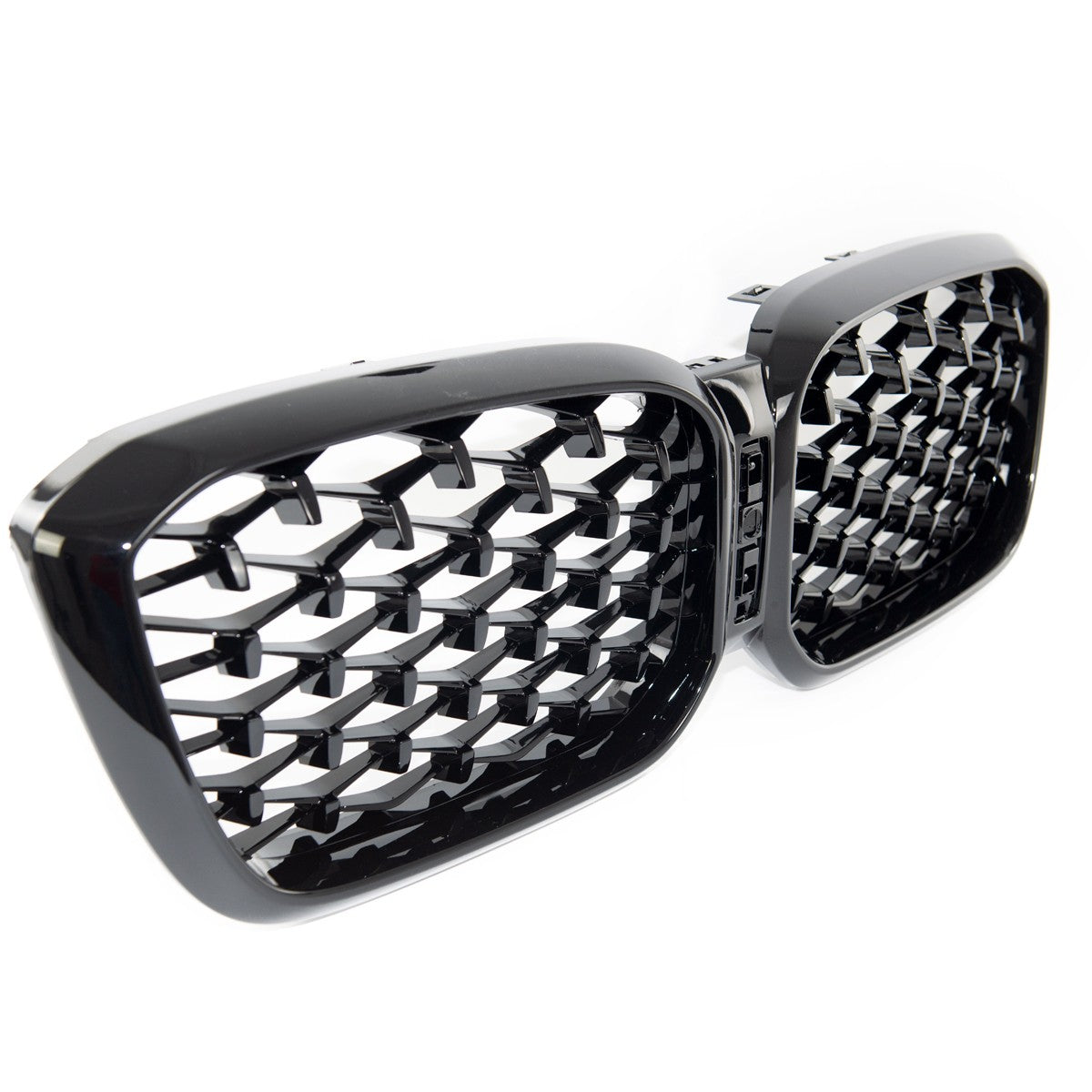 Frontgrill Hochglanz Schwarz passend für BMW X3 G01 X4 G02 2021->>