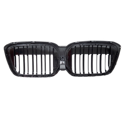 Hochglanz Schwarz Doppellinien Frontgrill passend für BMW iX3 (G08) 2021->>