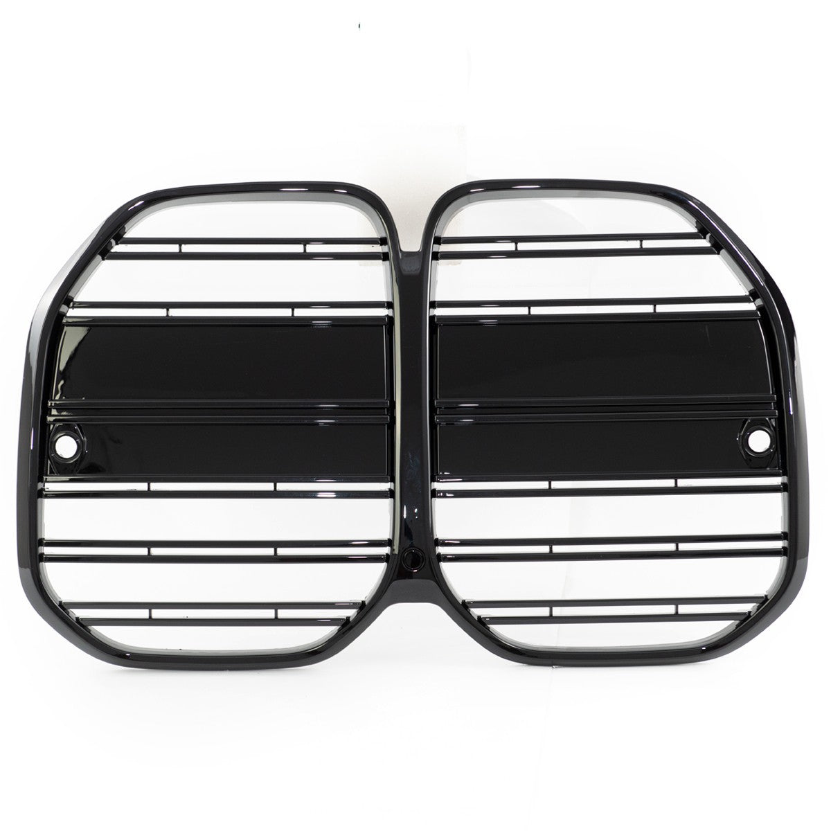Frontgrill Hochglanz Schwarz Doppellinie passend für BMW 4er G22 G23 2021+