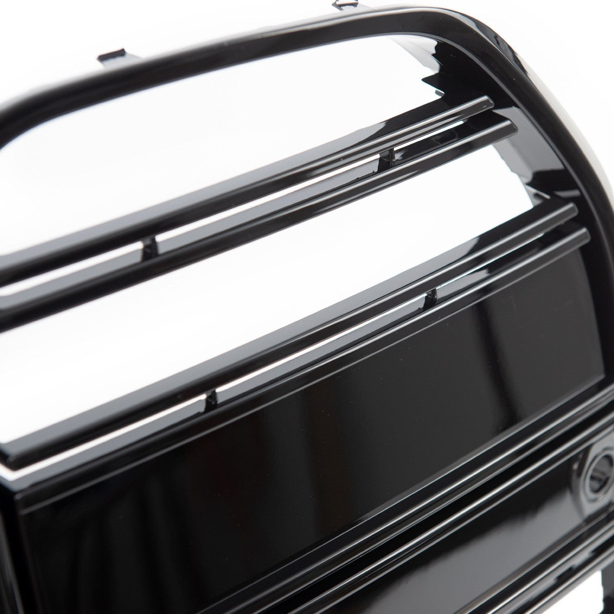 Frontgrill Hochglanz Schwarz Doppellinie passend für BMW 4er G22 G23 2021+