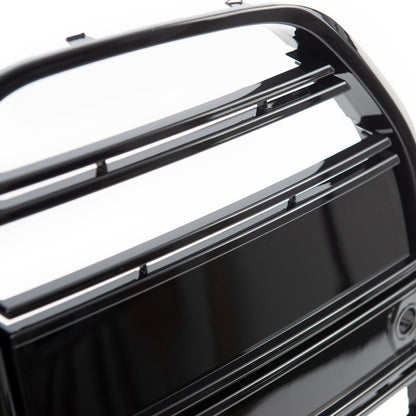 Frontgrill Hochglanz Schwarz Doppellinie passend für BMW 4er G22 G23 2021+