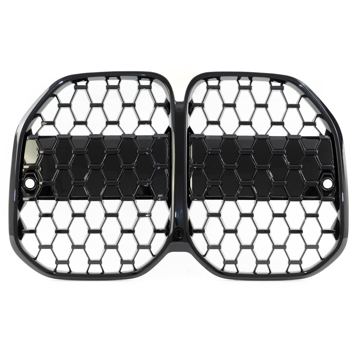 Frontgrill Hochglanz Schwarz passend für BMW 4er G22 G23 2021-