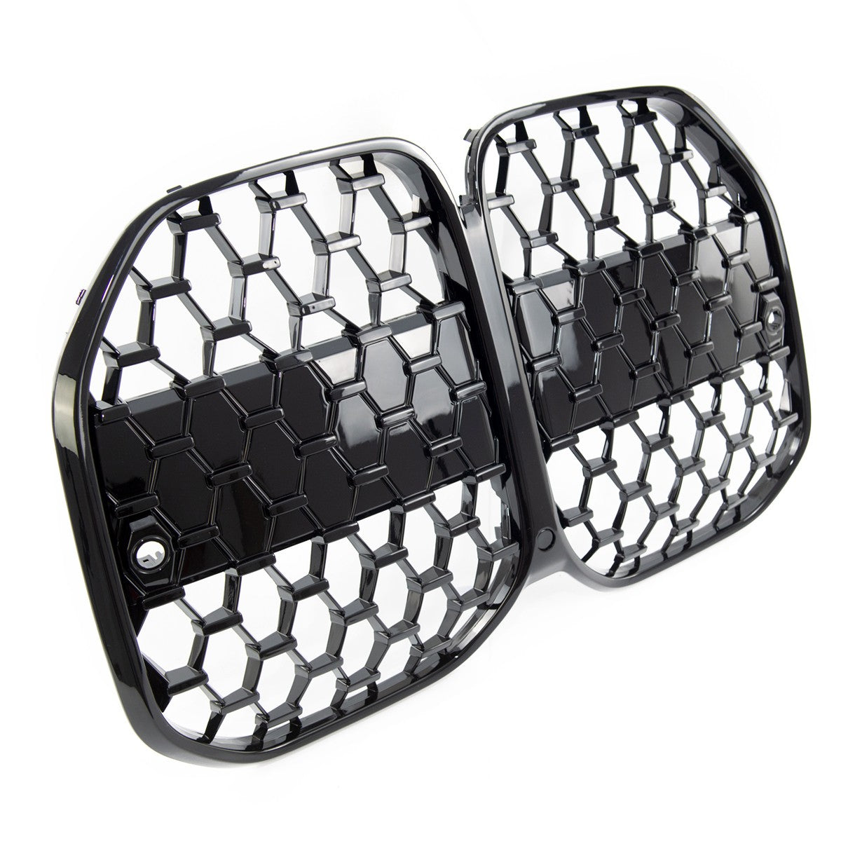 Frontgrill Hochglanz Schwarz passend für BMW 4er G22 G23 2021-
