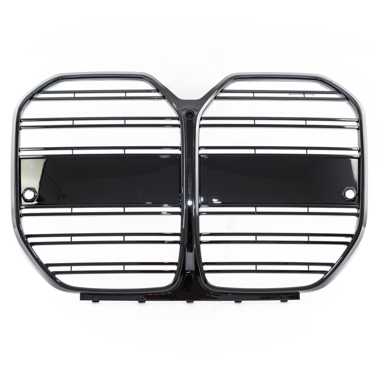 Frontgrill Hochglanz Schwarz Doppellinie passend für BMW 4er G26 2021-On