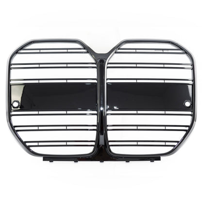 Frontgrill Hochglanz Schwarz Doppellinie passend für BMW 4er G26 2021-On