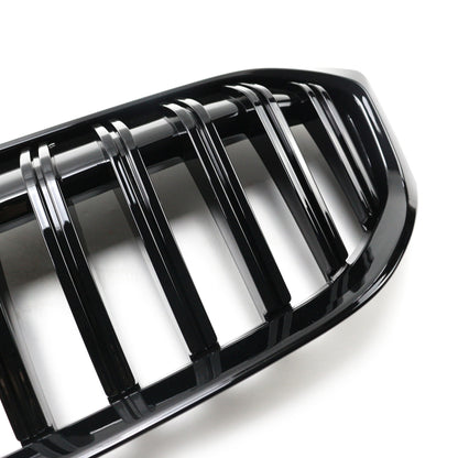 Frontgrill Hochglanz Schwarz Einzellinie passend für BMW 3er G20 G21 2022-
