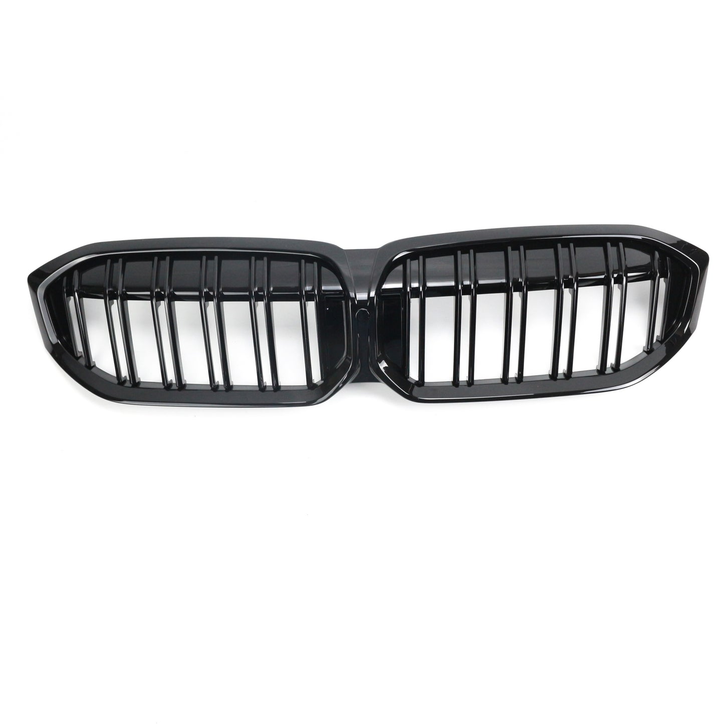Frontgrill Hochglanz Schwarz Doppellinie passend für BMW 3er G20 G21 2022-