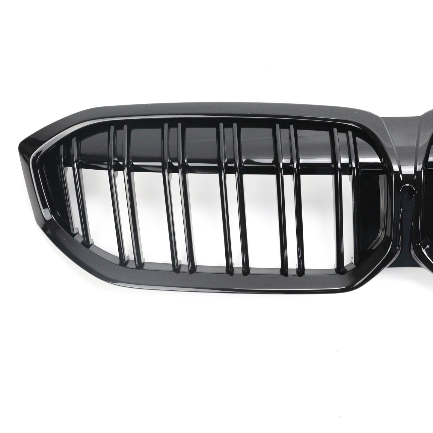 Frontgrill Hochglanz Schwarz Doppellinie passend für BMW 3er G20 G21 2022-