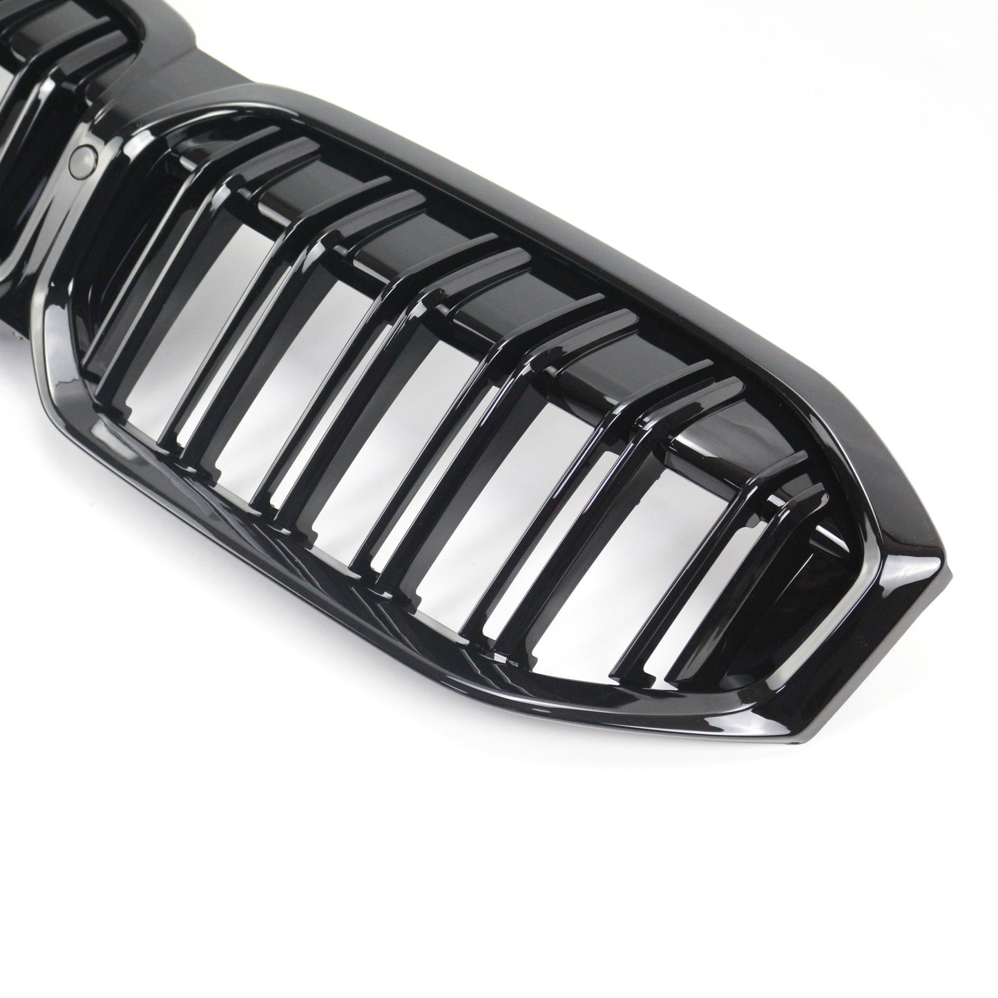 Frontgrill Hochglanz Schwarz Doppellinie passend für BMW 3er G20 G21 2022-
