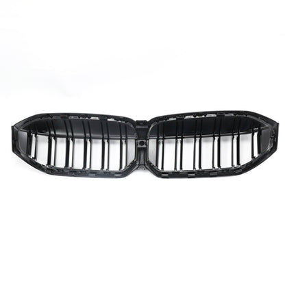 Frontgrill Hochglanz Schwarz Doppellinie passend für BMW 3er G20 G21 2022-