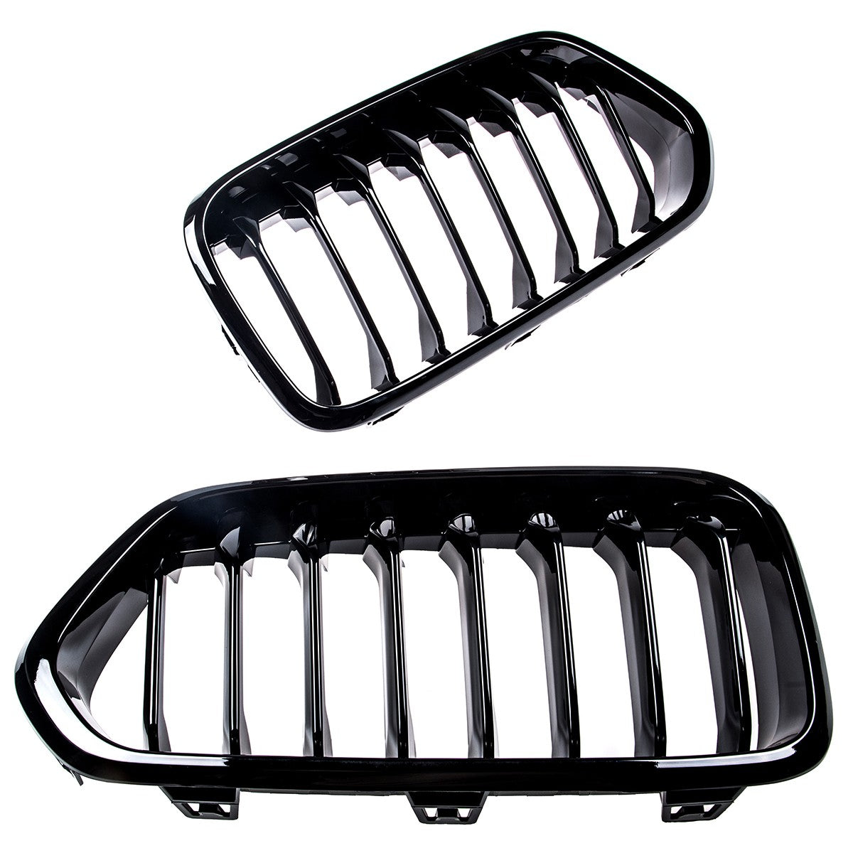 Sportgrill Hochglanz Schwarz passend für BMW X2 F39 2017-2023