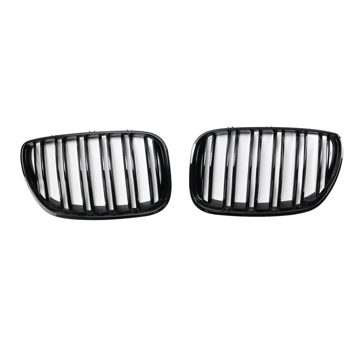 Sportgrill Hochglanz Schwarz Dual Line passend für BMW X5 E53 2003-2006