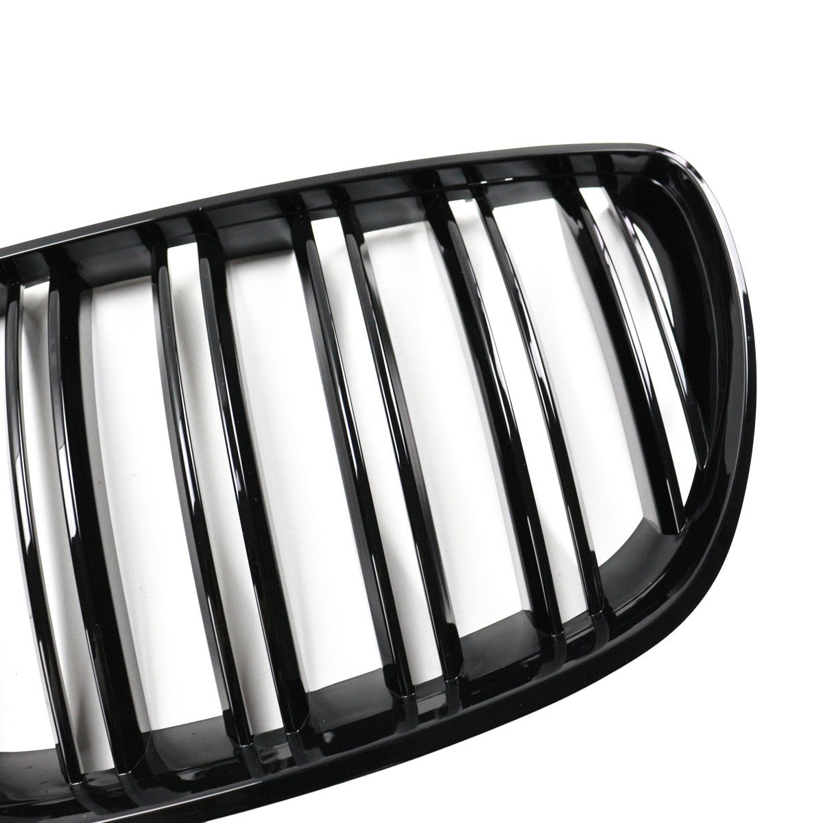 Sportgrill Hochglanz Schwarz Dual Line passend für BMW X5 E53 2003-2006
