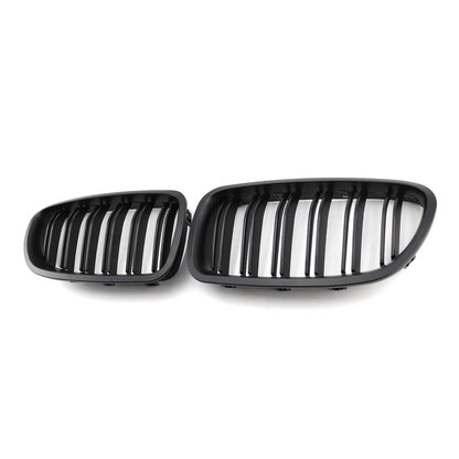 Frontgrill Dual Line Matt Schwarz passend für BMW 5er E39 1995-2003