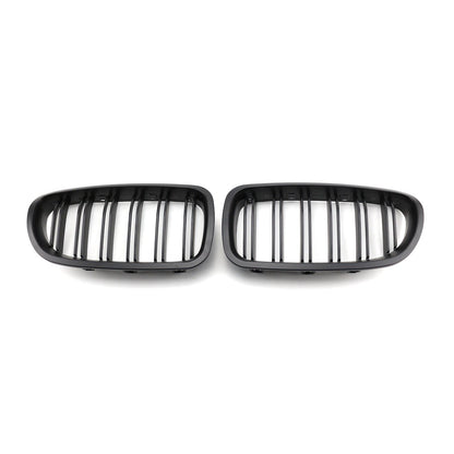Frontgrill Dual Line Matt Schwarz passend für BMW 5er E39 1995-2003
