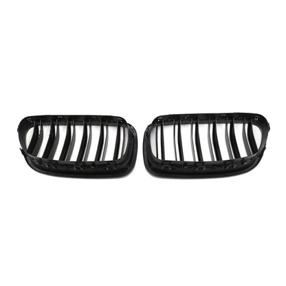 Frontgrill Dual Line Matt Schwarz passend für BMW 5er E39 1995-2003