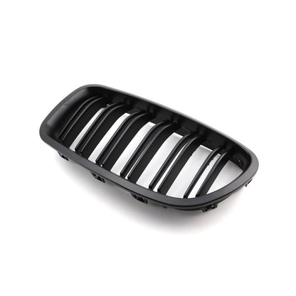 Frontgrill Dual Line Matt Schwarz passend für BMW 5er E39 1995-2003