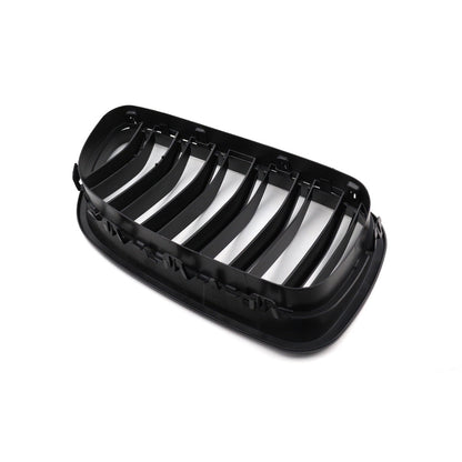 Frontgrill Dual Line Matt Schwarz passend für BMW 5er E39 1995-2003
