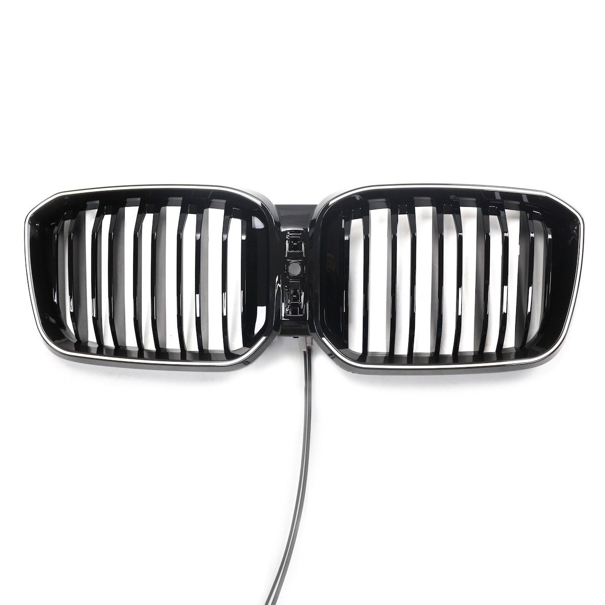 LED Doppelstreben Hochglanz Schwarz Grill passend für BMW X3 G01 2023+