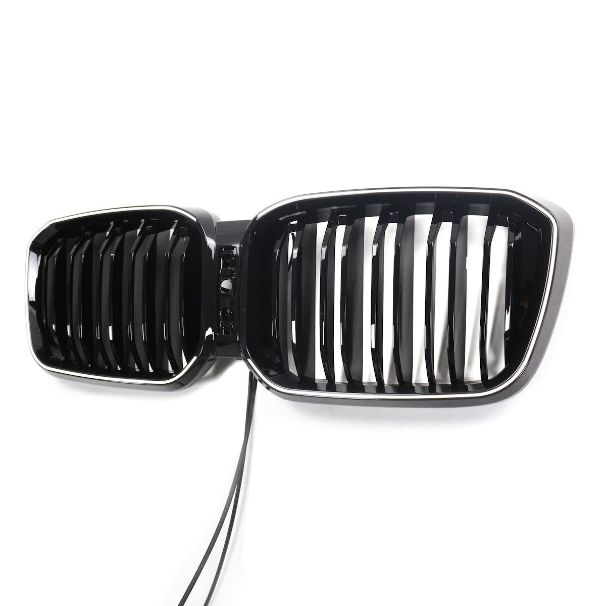 LED Doppelstreben Hochglanz Schwarz Grill passend für BMW X3 G01 2023+