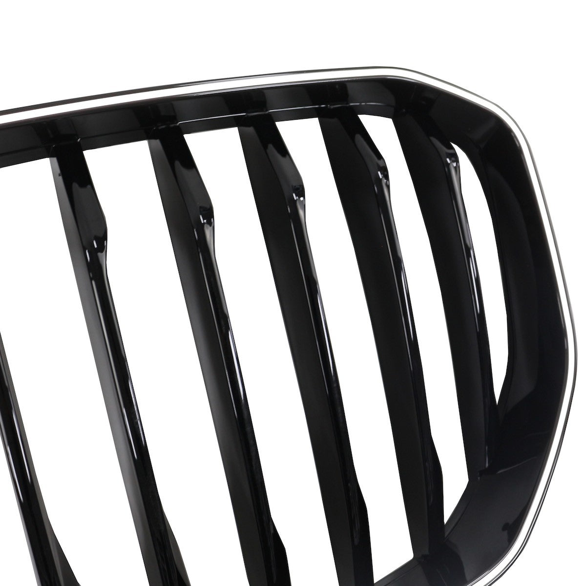 LED Einzelstreben Hochglanz Schwarz Frontgrill passend für BMW X5 G05 2019-heute