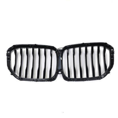 LED Einzelstreben Hochglanz Schwarz Frontgrill passend für BMW X5 G05 2019-heute