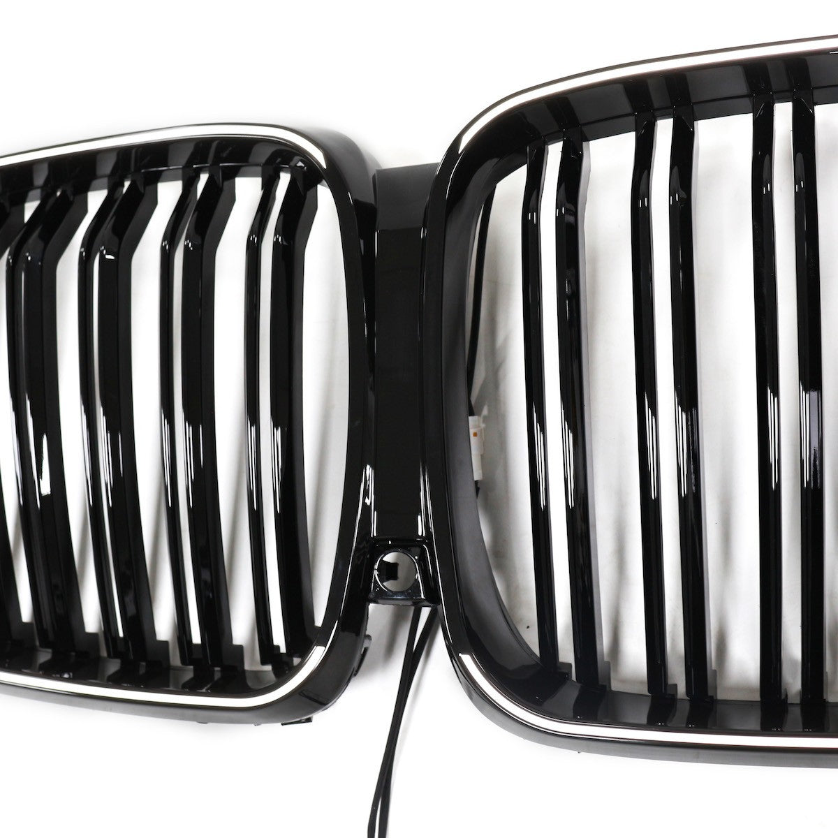 LED Doppelstreben Hochglanz Schwarz Frontgrill passend für BMW X5 G05 2019+