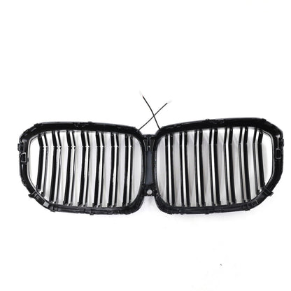 LED Doppelstreben Hochglanz Schwarz Frontgrill passend für BMW X5 G05 2019+