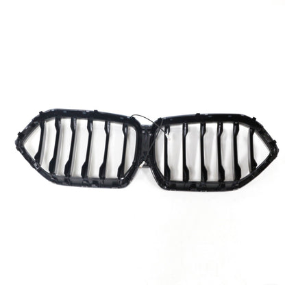LED Einzelstreben Hochglanz Schwarz Grill passend für BMW X6 G06 LCI 2023+