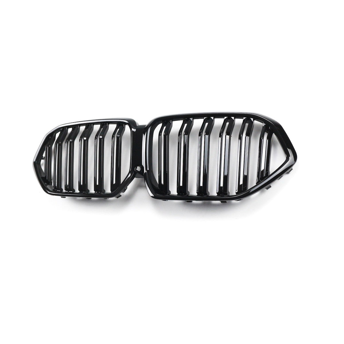 Hochglanz Schwarz Doppel-Linie Kühlergrill passend für BMW X6 G06 F96 2019-heute