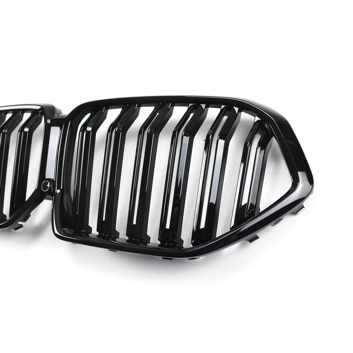 Hochglanz Schwarz Doppel-Linie Kühlergrill passend für BMW X6 G06 F96 2019-heute
