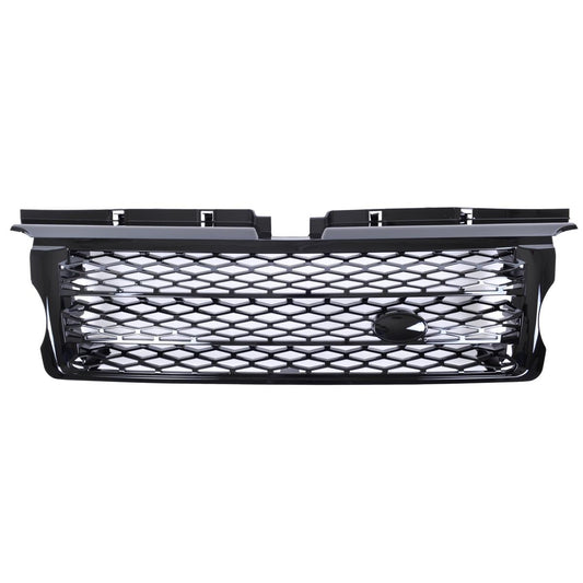 Sportgrill Hochglanz Schwarz passend für Land Rover Range Rover Sport I 2005-2010