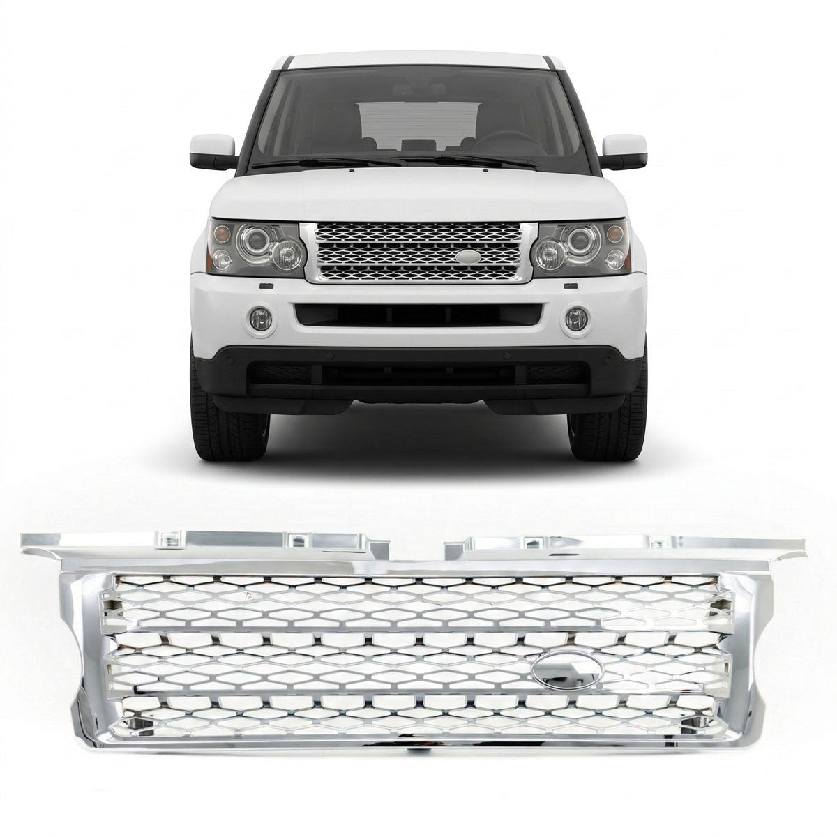 Sportgrill Chrom passend für Land Rover Range Rover Sport I 2005-2010