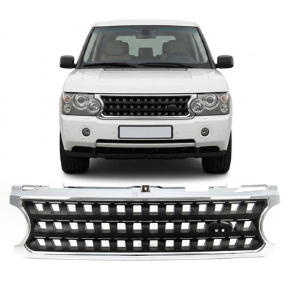 Sportgrill Chrom & Schwarz passend für Land Rover Range Rover III 2006-2010