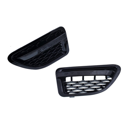 Kühlergrill Hochglanz Schwarz passend für Range Rover Sport (L320) 2005-2009