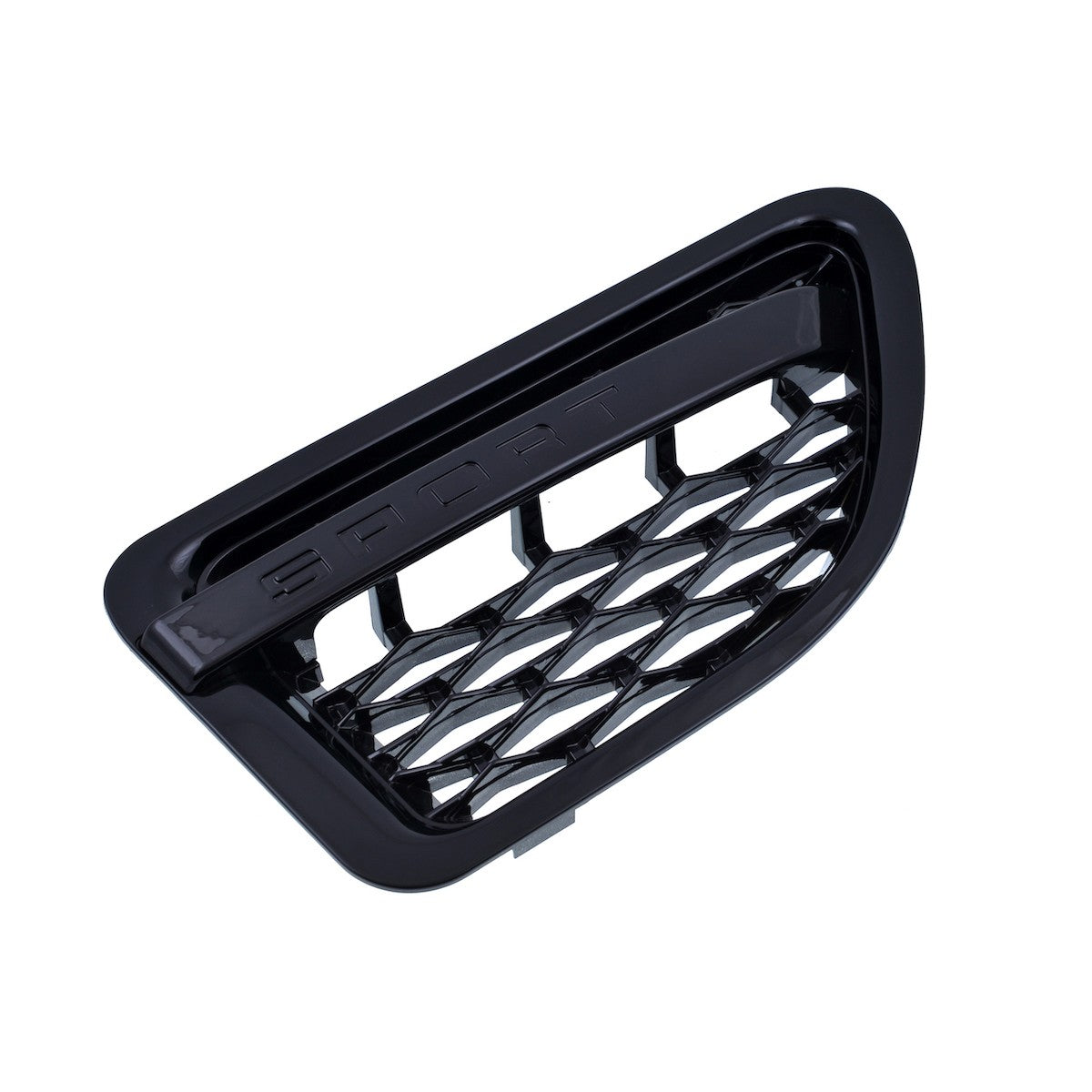 Kühlergrill Hochglanz Schwarz passend für Range Rover Sport (L320) 2005-2009
