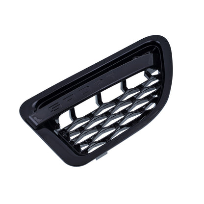 Kühlergrill Hochglanz Schwarz passend für Range Rover Sport (L320) 2005-2009