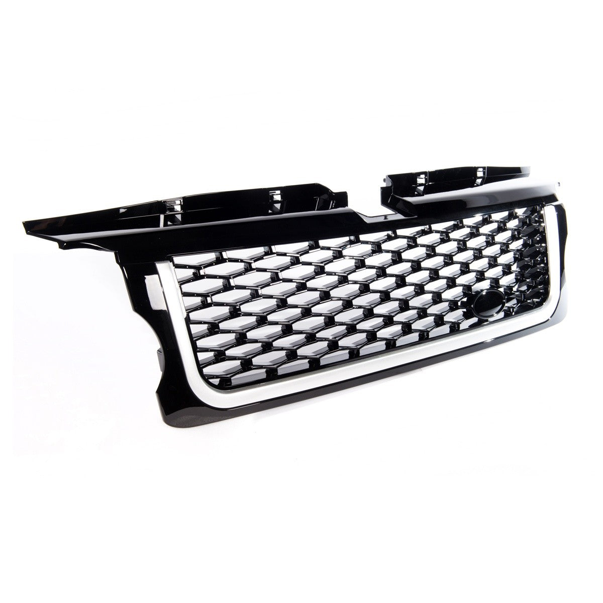 Grau & Silber Kühlergrill Wabenstruktur passend für Range Rover Sport L320 2005-2009