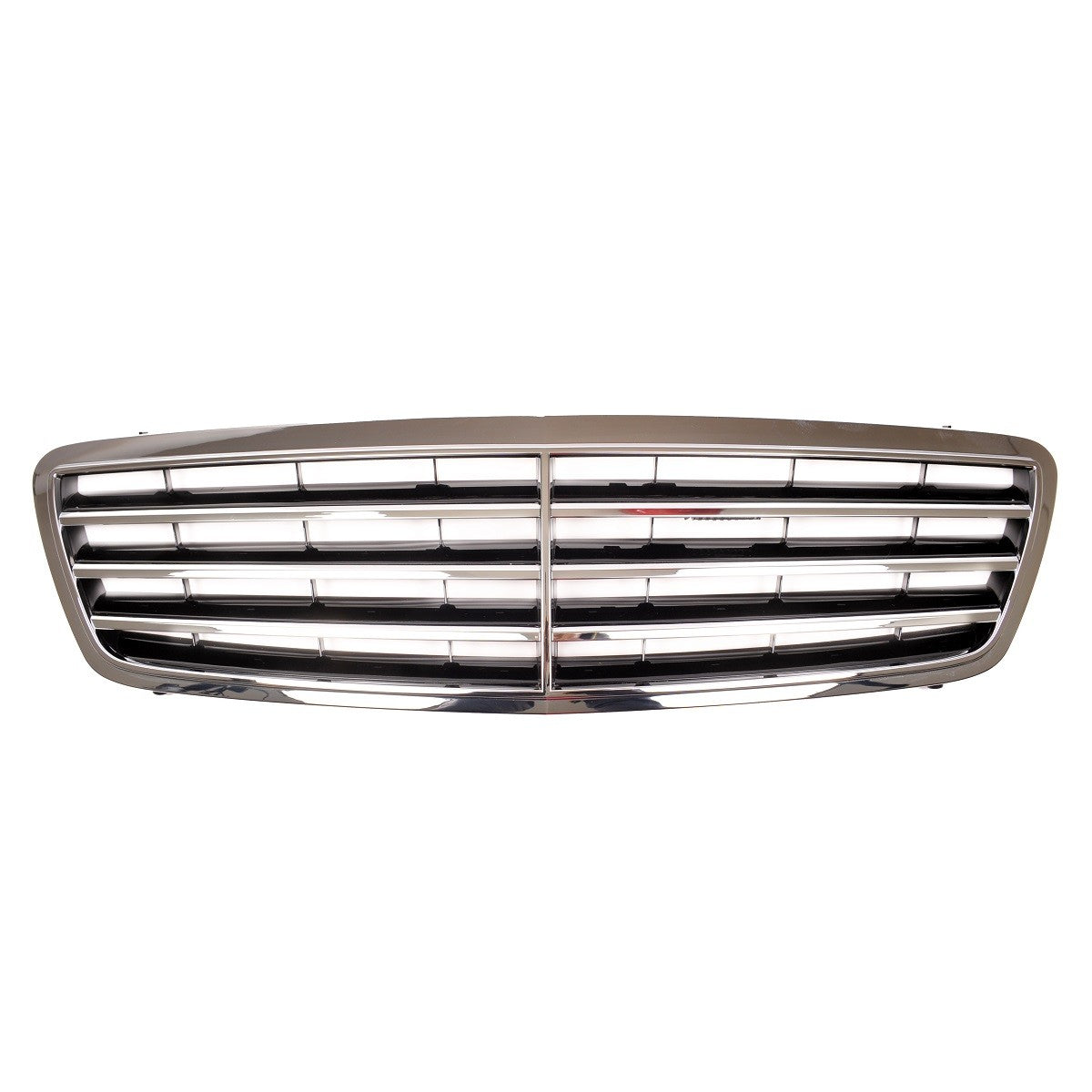 Frontgrill 3 Lamellen Chrom passend für Mercedes C-Klasse W203 2000-2007