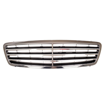 Frontgrill 3 Lamellen Chrom passend für Mercedes C-Klasse W203 2000-2007