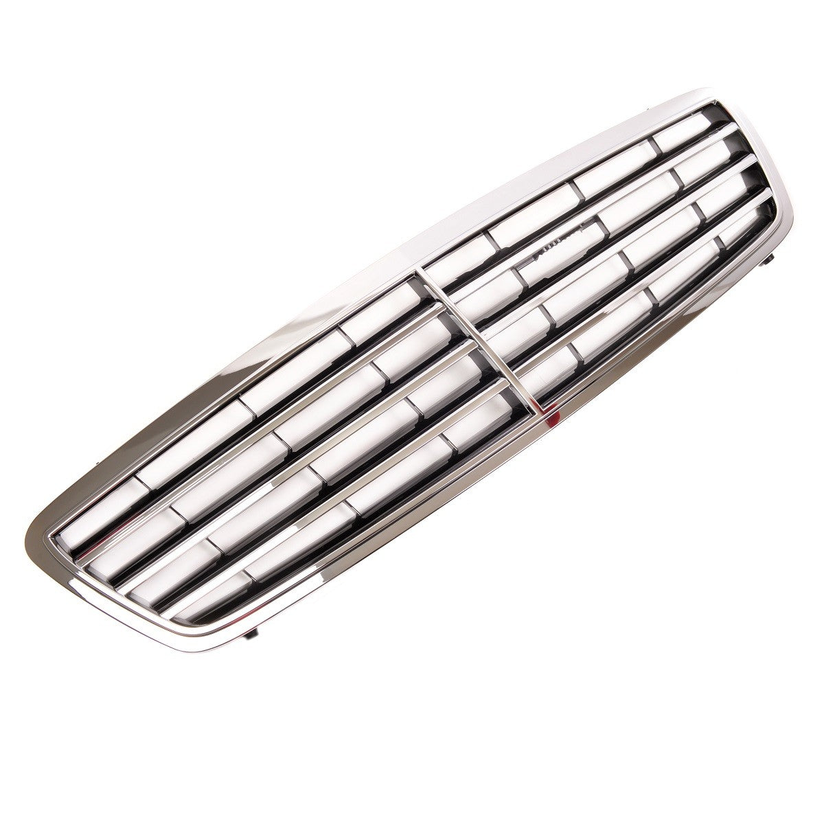 Frontgrill 3 Lamellen Chrom passend für Mercedes C-Klasse W203 2000-2007